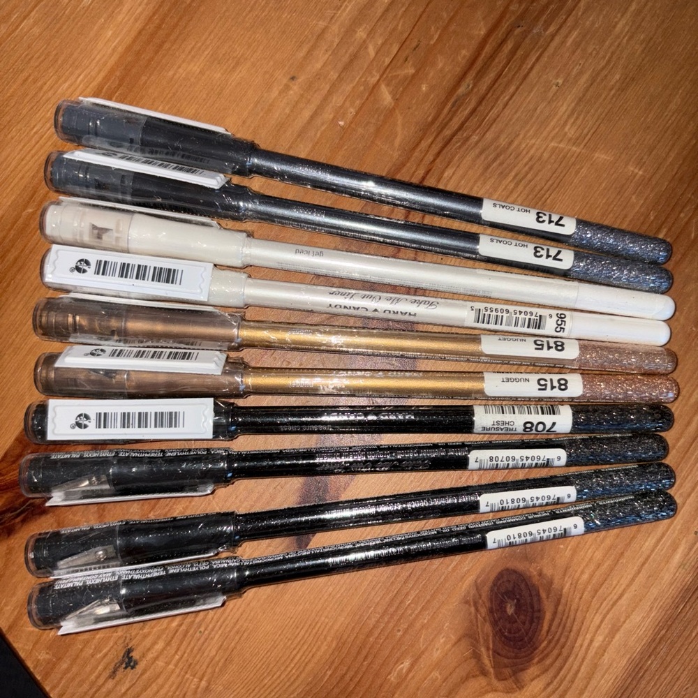 Hard Candy Eyeliners - 10 pieces